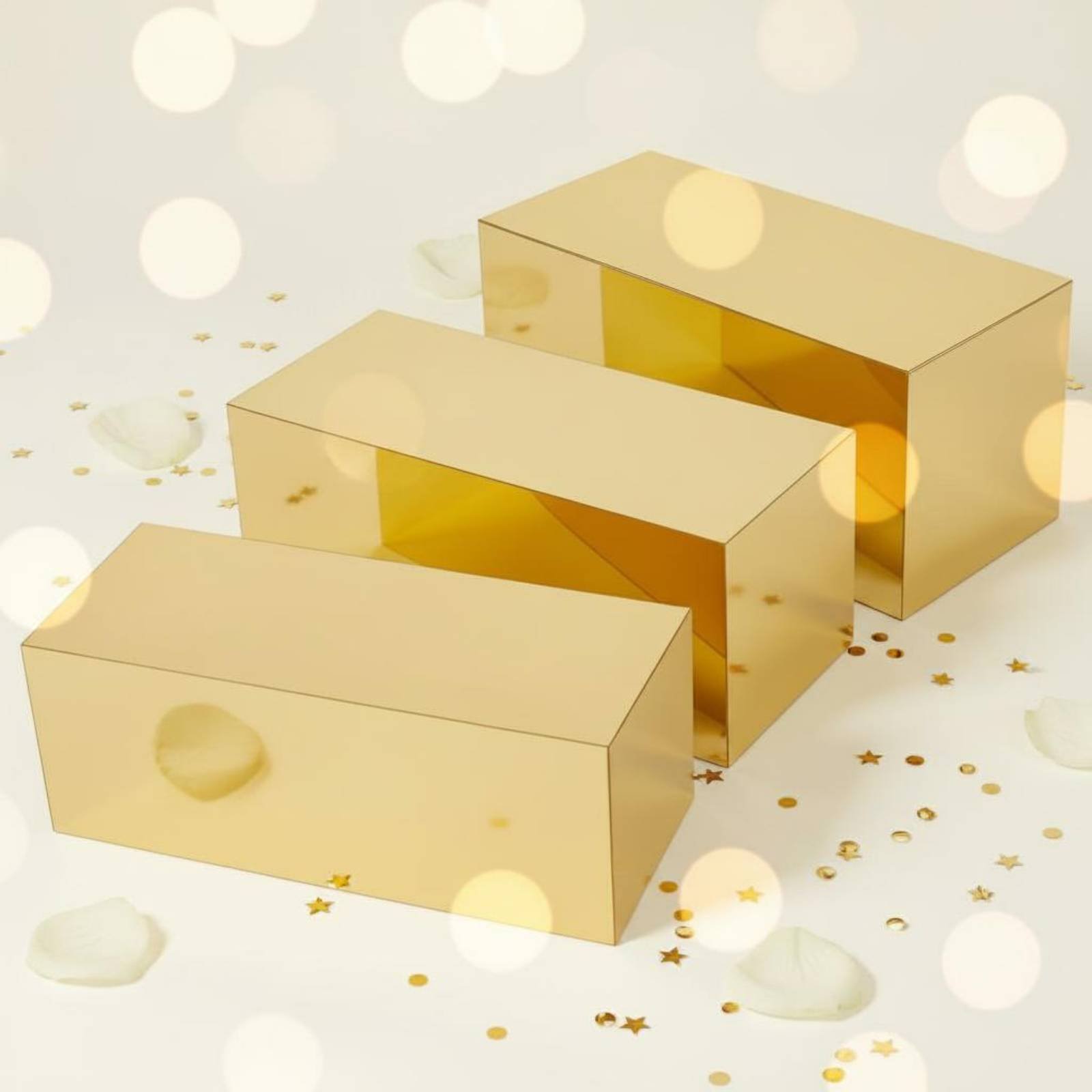 Display Risers Set - Set di 3 Alzate Espositive in