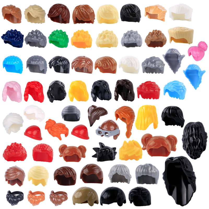 Lego Set City - Figure di città Accessori per capelli