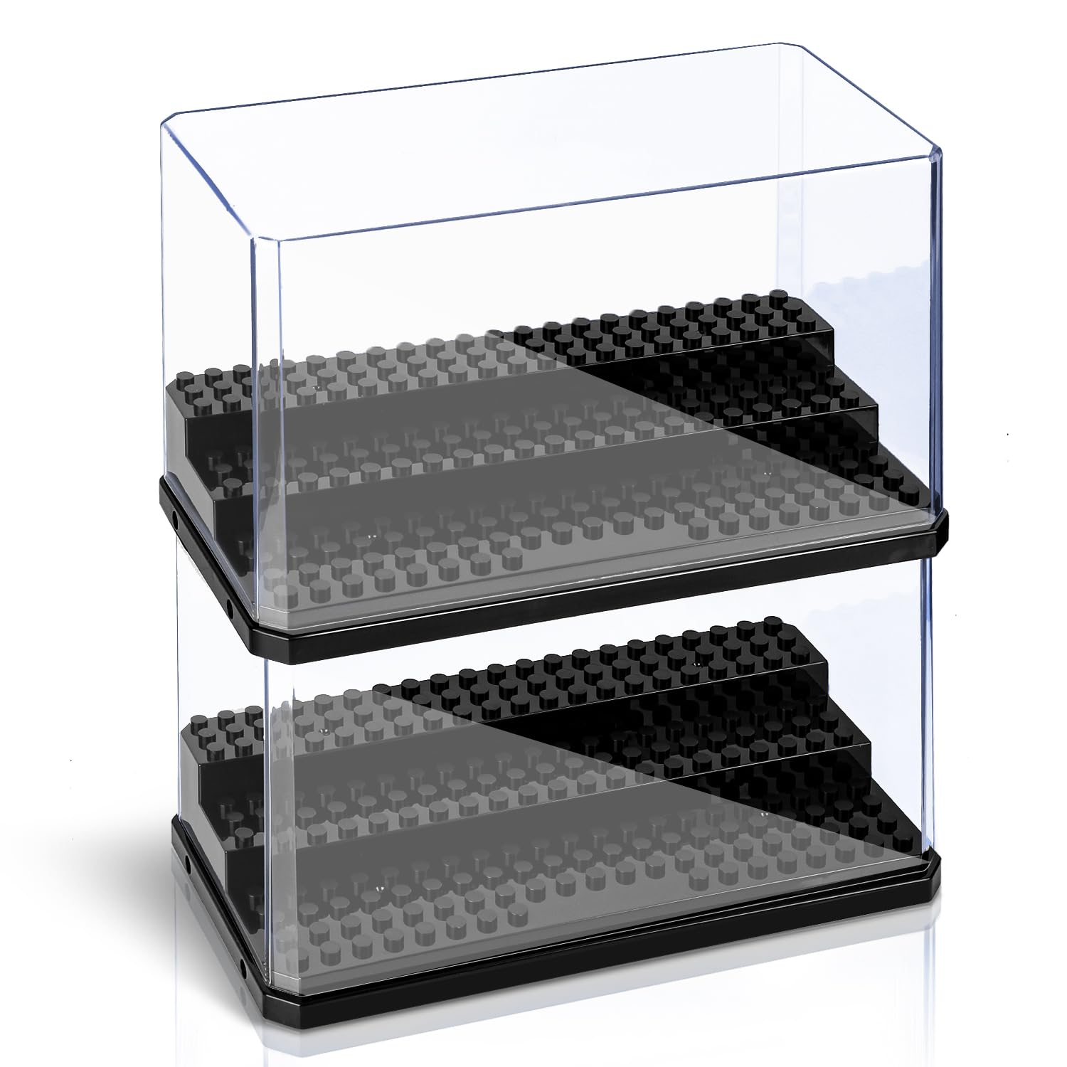 Lego Minifigure Holder - Espositore in Acrilico per Minifigure, Scatola