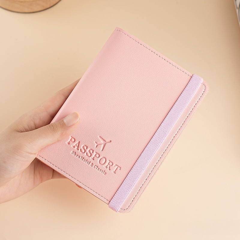 Card Top Loader - Porta Passaporto in Pelle PU, Porta