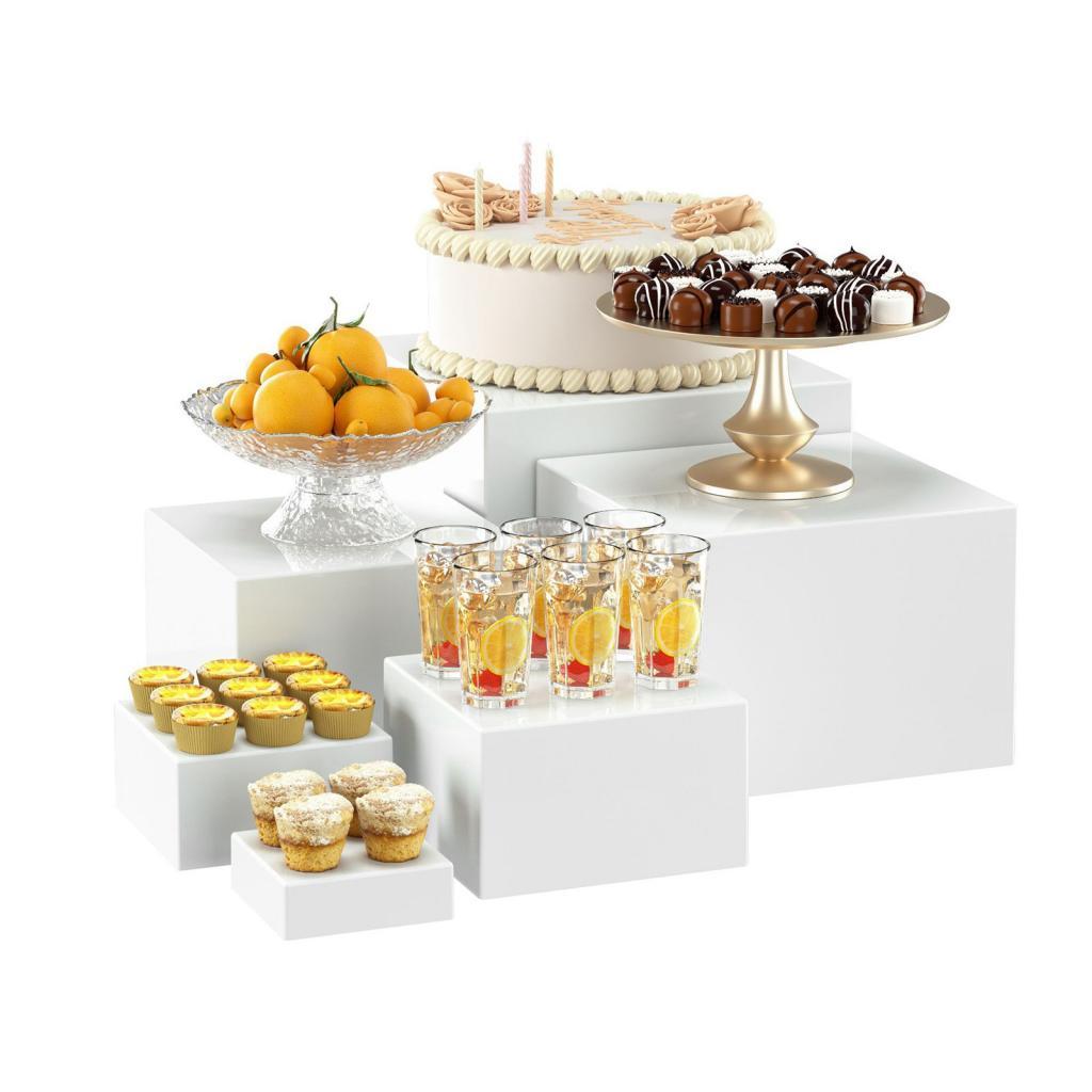 Set di Alzate per Buffet in Ac - Display Risers Set recensione e prezzo