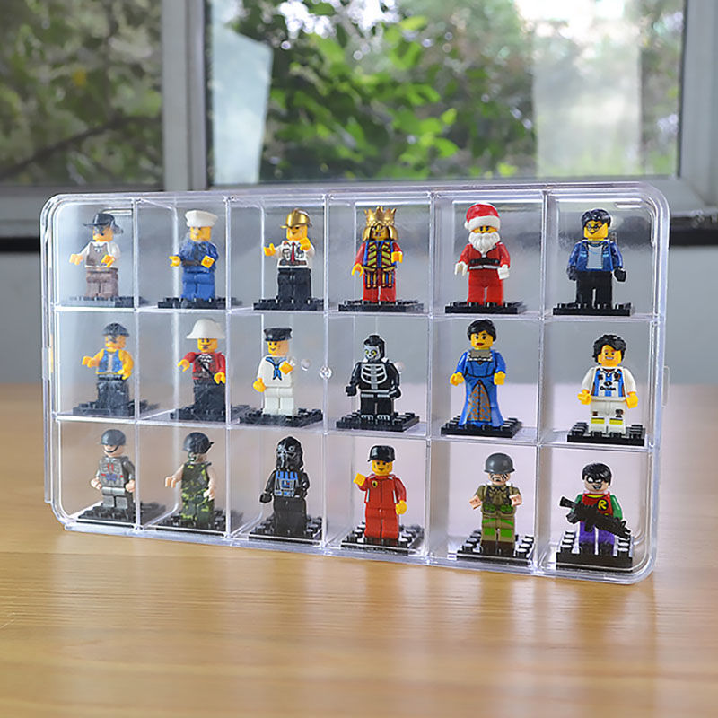 Scatola espositiva in acrilico - Lego Minifigure Holder recensione e prezzo