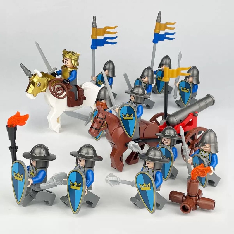Cavalieri medievali dell'antic - Building Block Mini recensione e prezzo