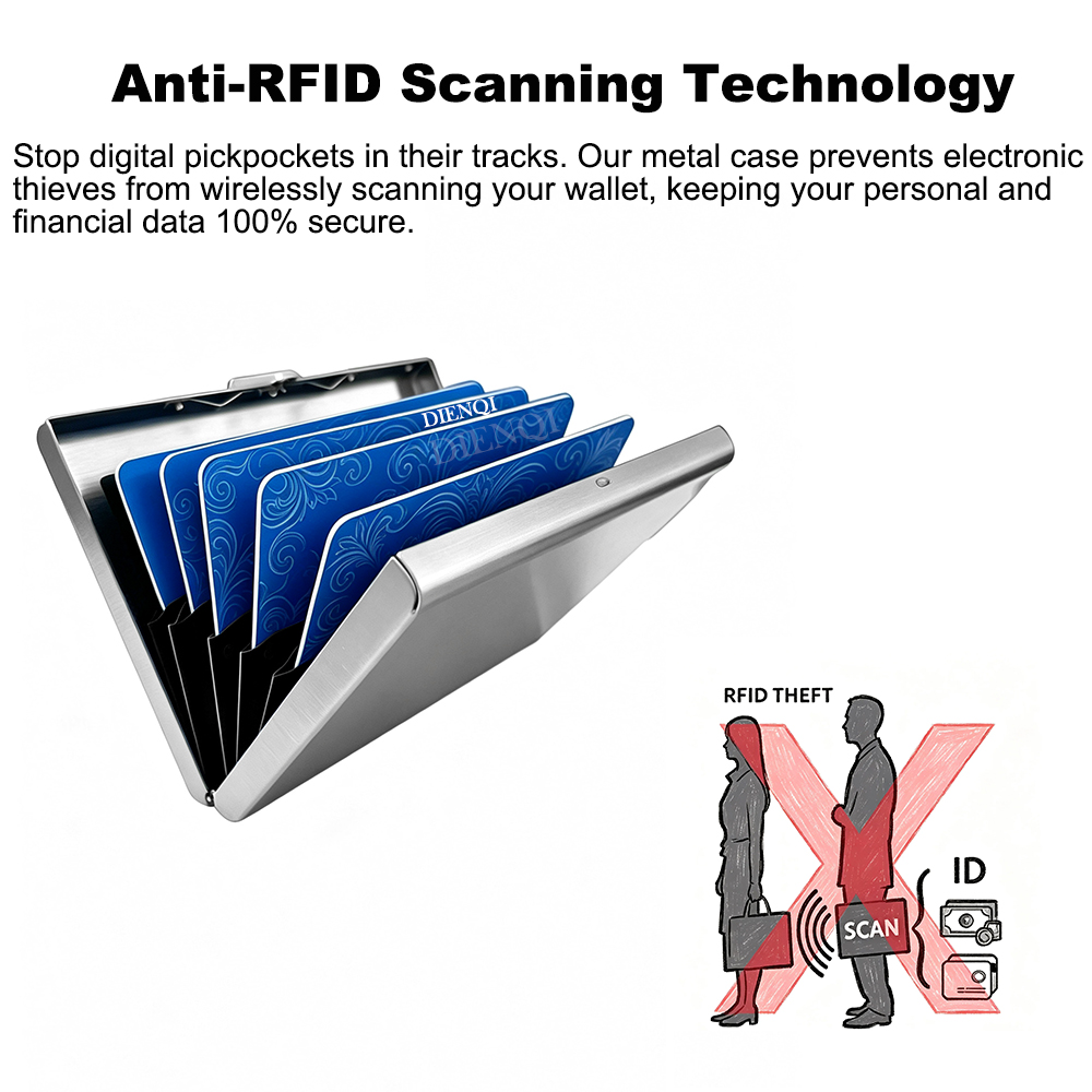 Portafogli da uomo con incisio - Card Top Loader recensione e prezzo